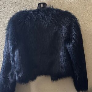 Free People Black Teddy Jacket